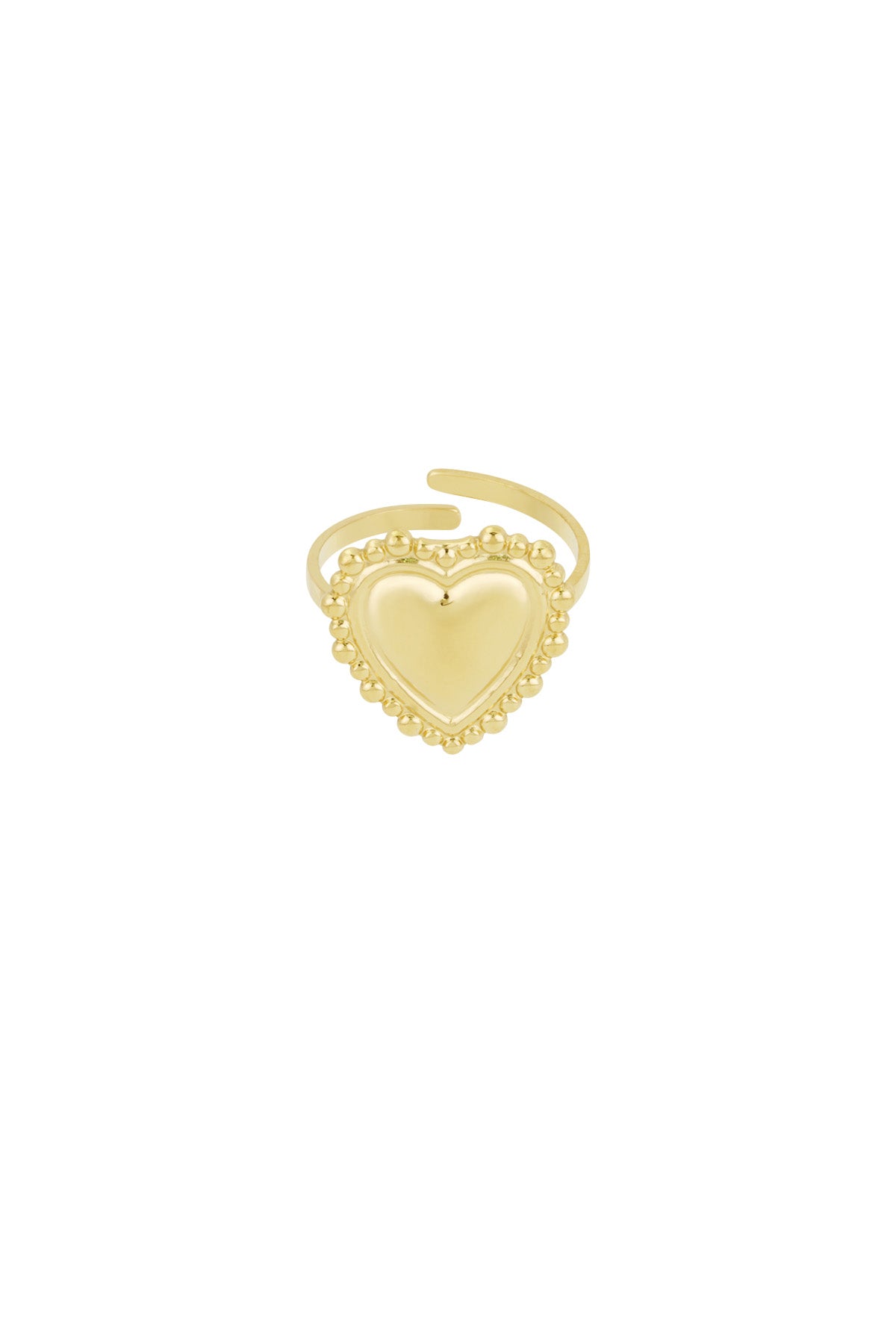 Big heart ring