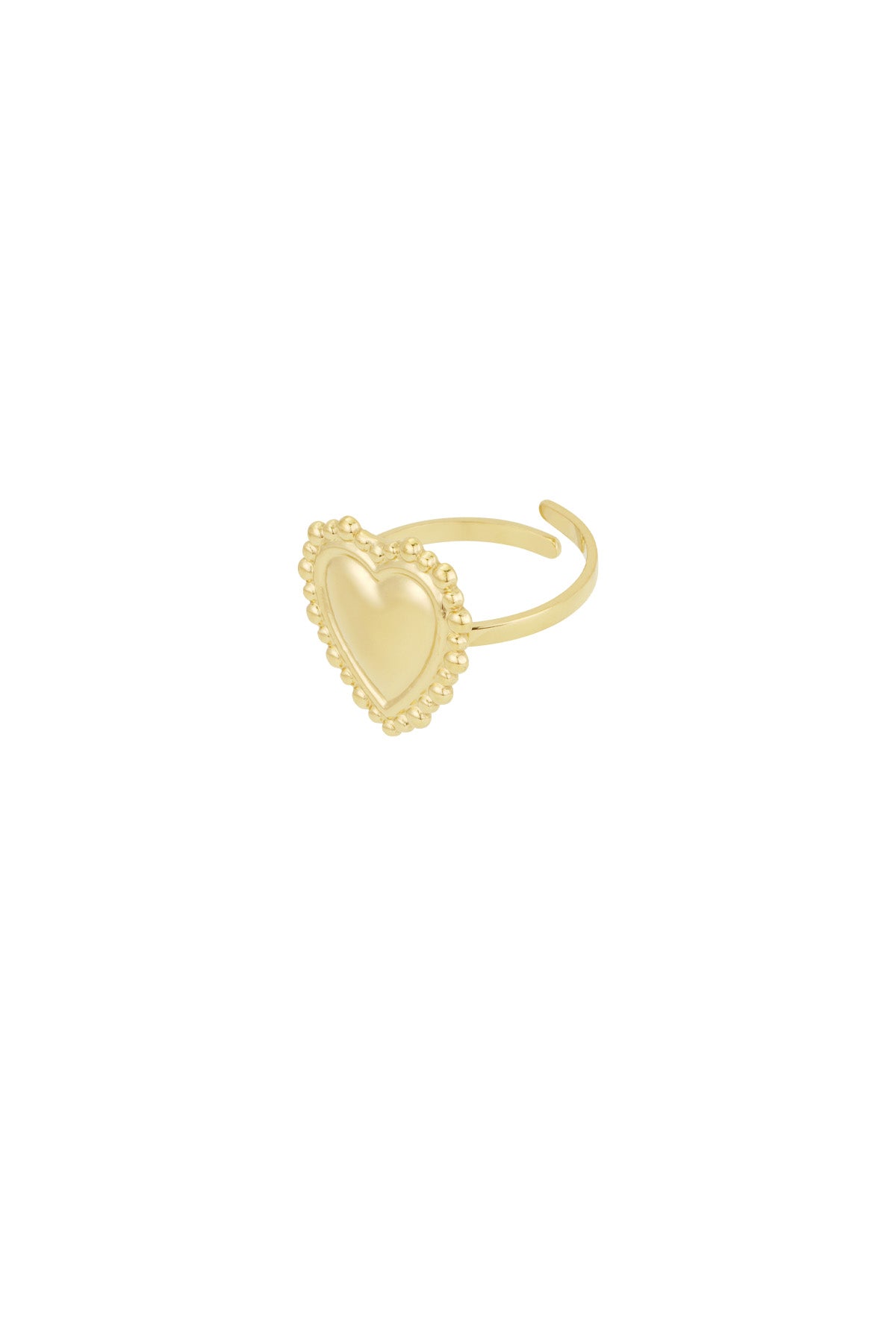 Big heart ring