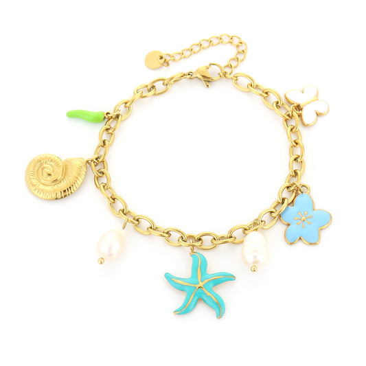 Seaside bloom armband