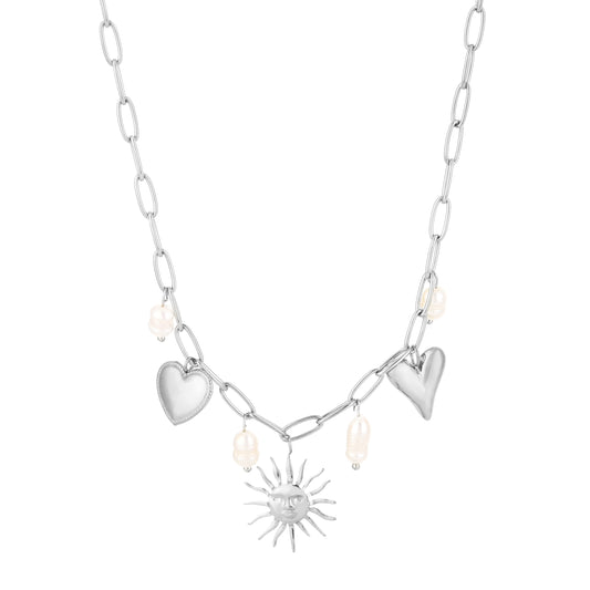 Sunny heart ketting