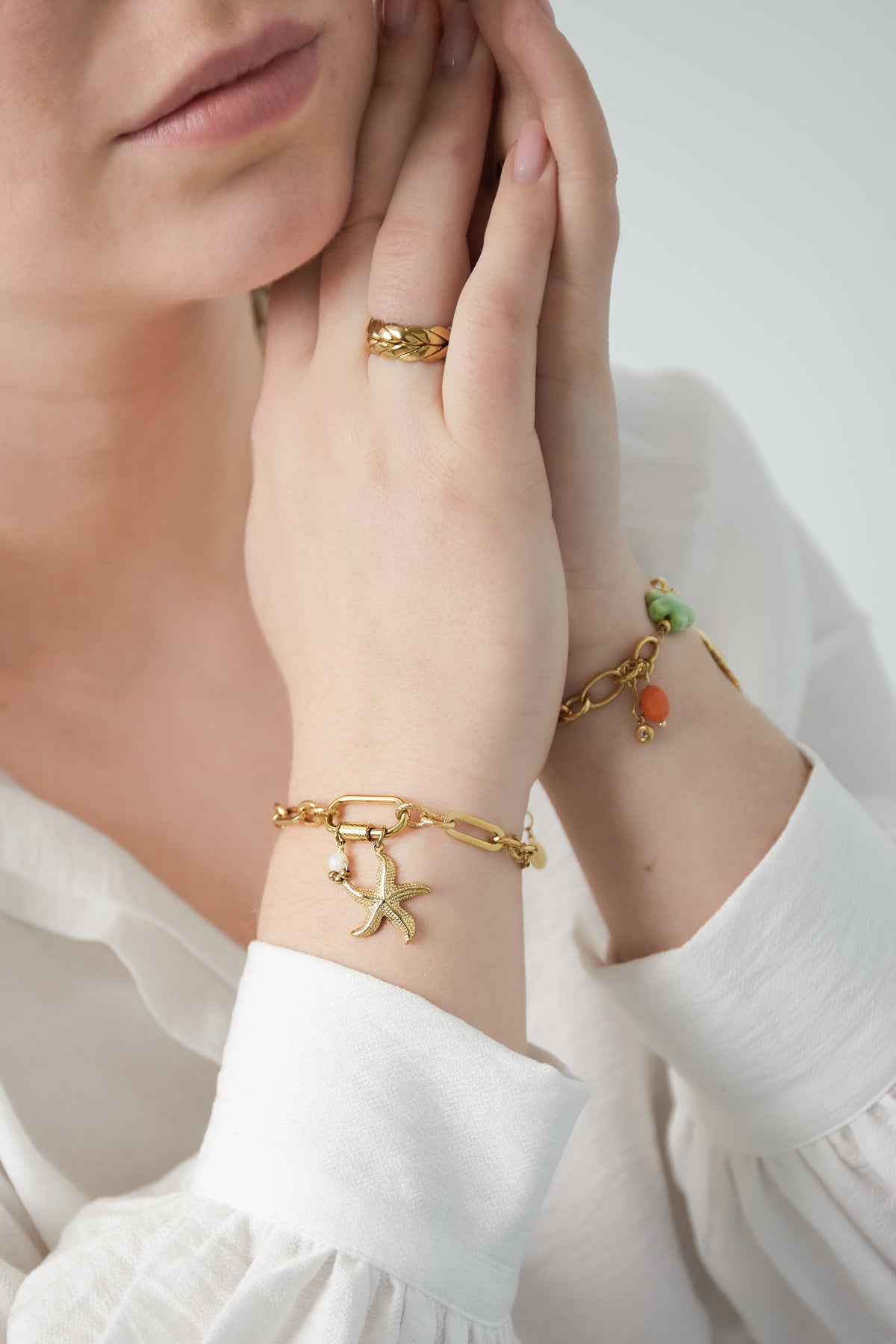Starfish armband