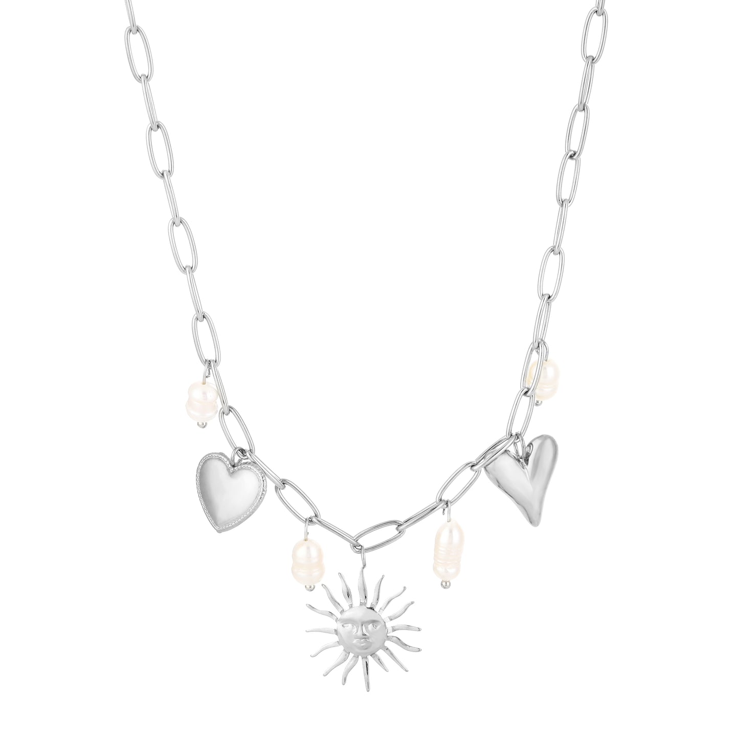 Sunny heart ketting